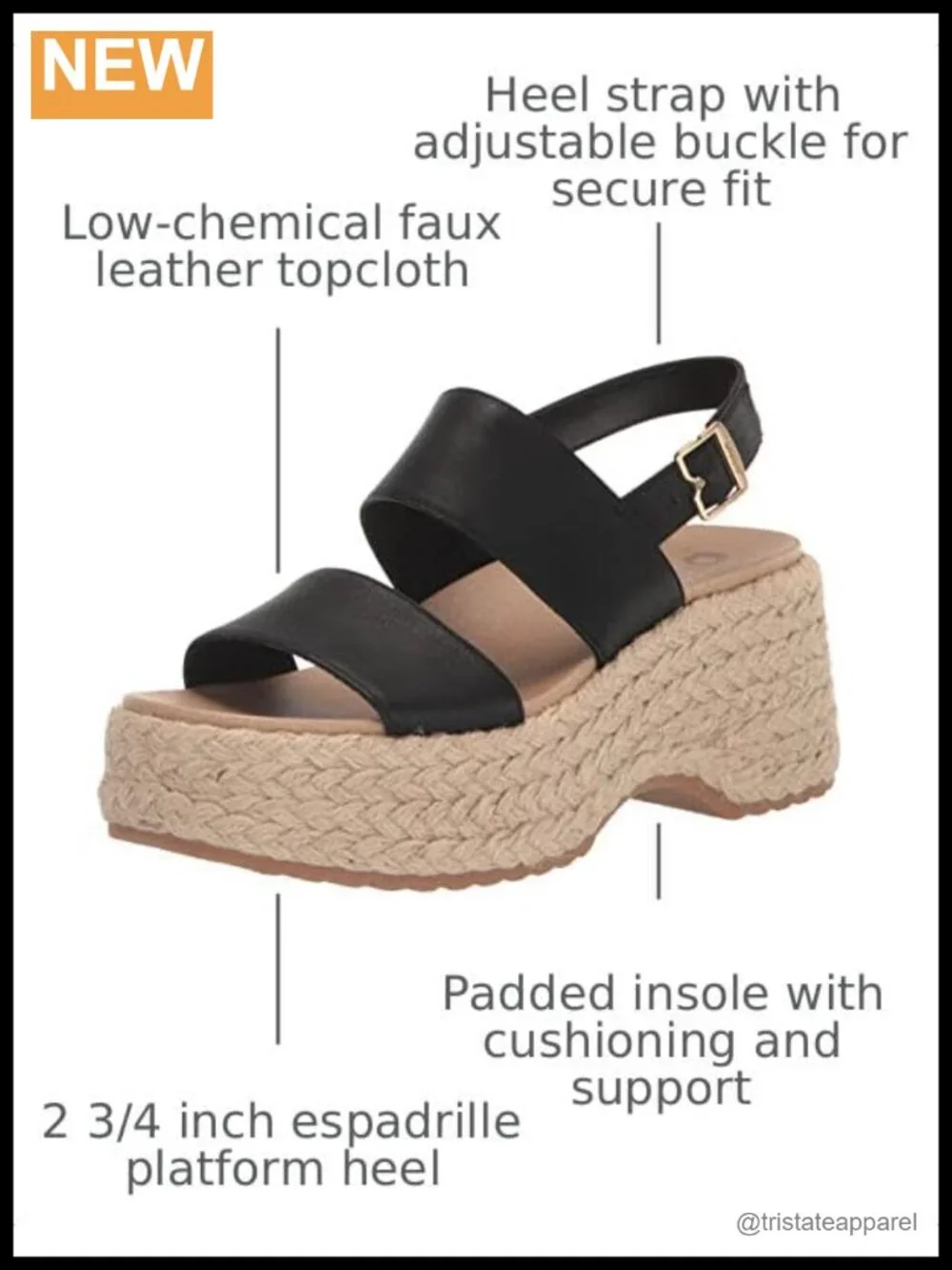 Dr Scholls Womens Delaney Espadrille Wedge Sandal Faux Leather Platform